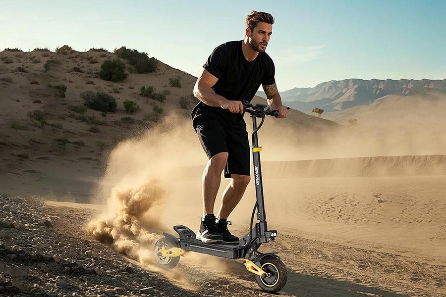 Electric scooter with turn signal: safety and performance | iENYRID ...