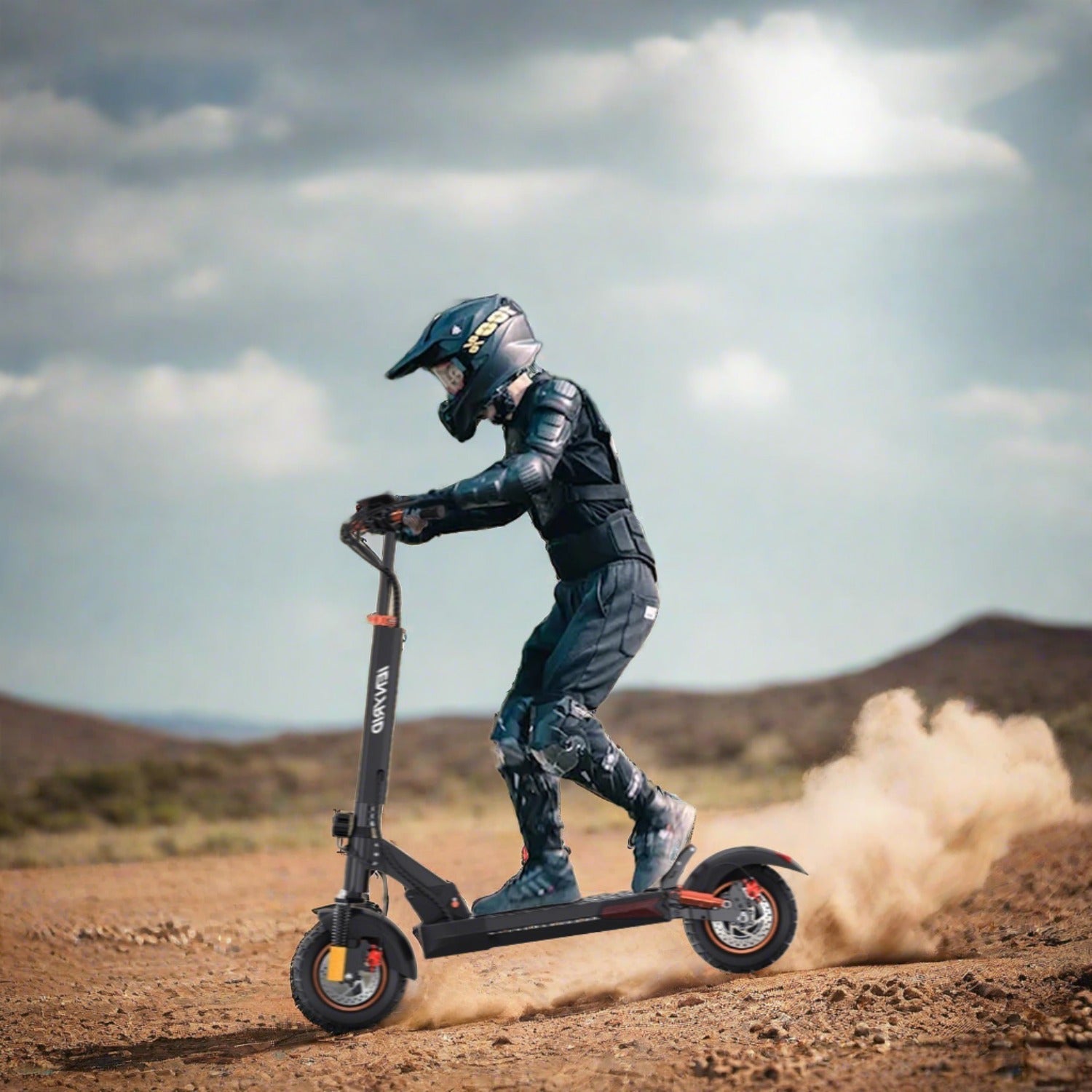 iENYRID M4 Pro S+ 2024 New Version Electric Scooter with Large Size Display, 800W Off Road Electric Scooter, 48V 12.5Ah Battery, 18.6 Miles Long Range