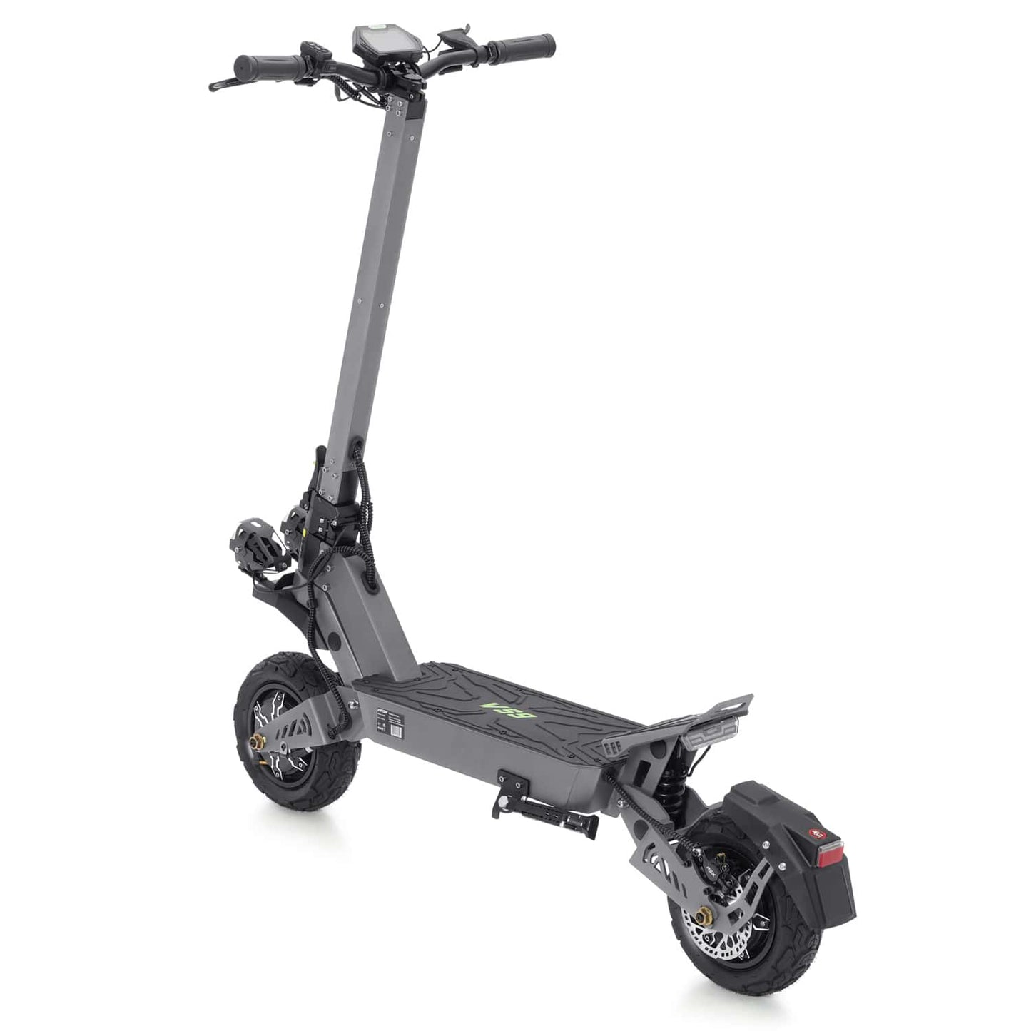 Trottinette Électrique Puissante VIPCOO VS9 – 65 km/h, Double Moteur 3600W, Batterie 60V26Ah, Tout-Terrain avec Suspension à Ressort