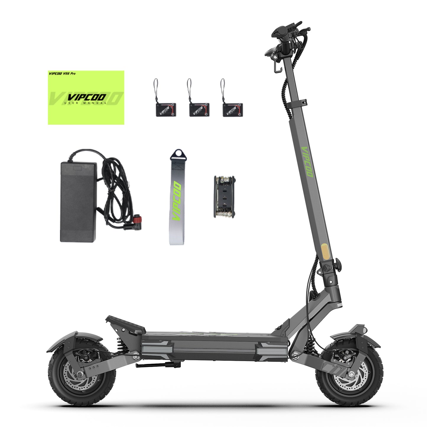 Trottinette électrique VIPCOO VS6 Pro 2400 W à double moteur