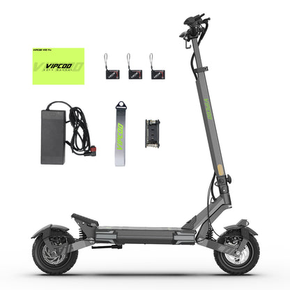 Trottinette électrique VIPCOO VS6 | 1000W, NFC, pneus tout-terrain tubeless