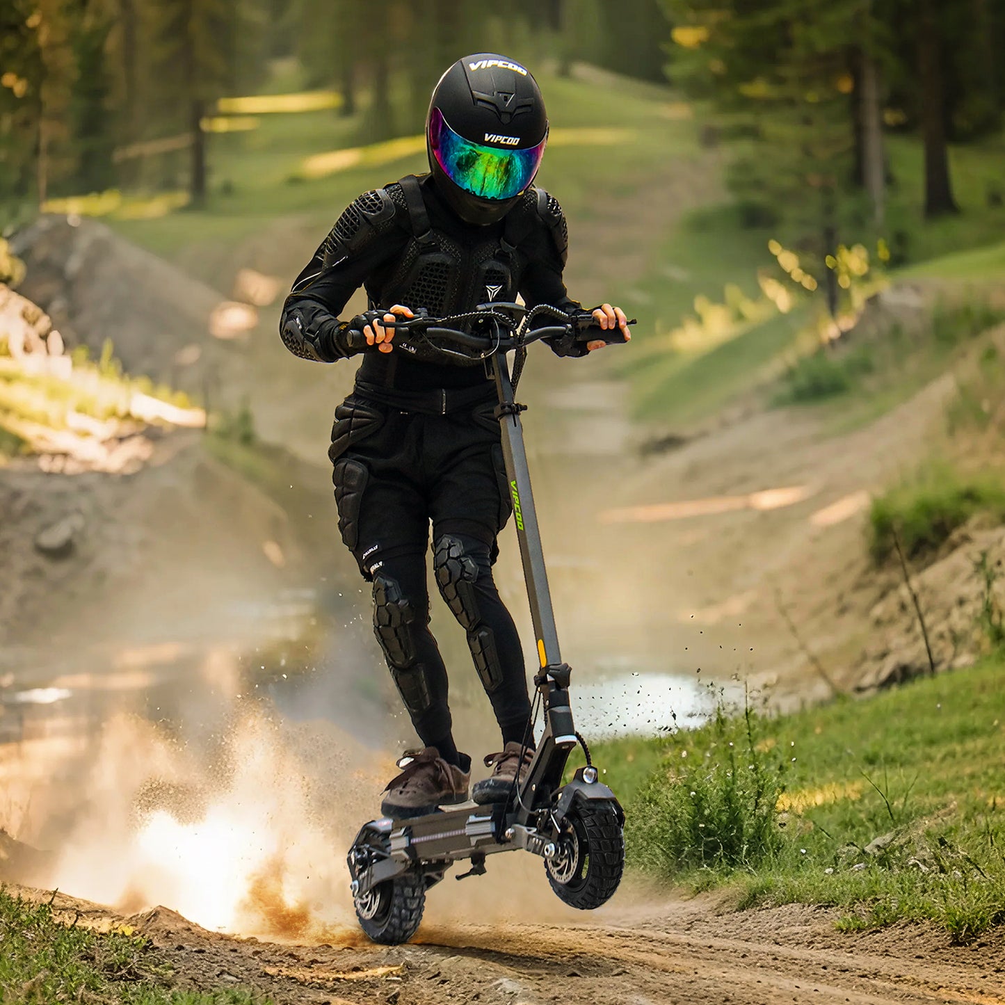 Trottinette électrique VIPCOO VS6 | 1000W, NFC, pneus tout-terrain tubeless