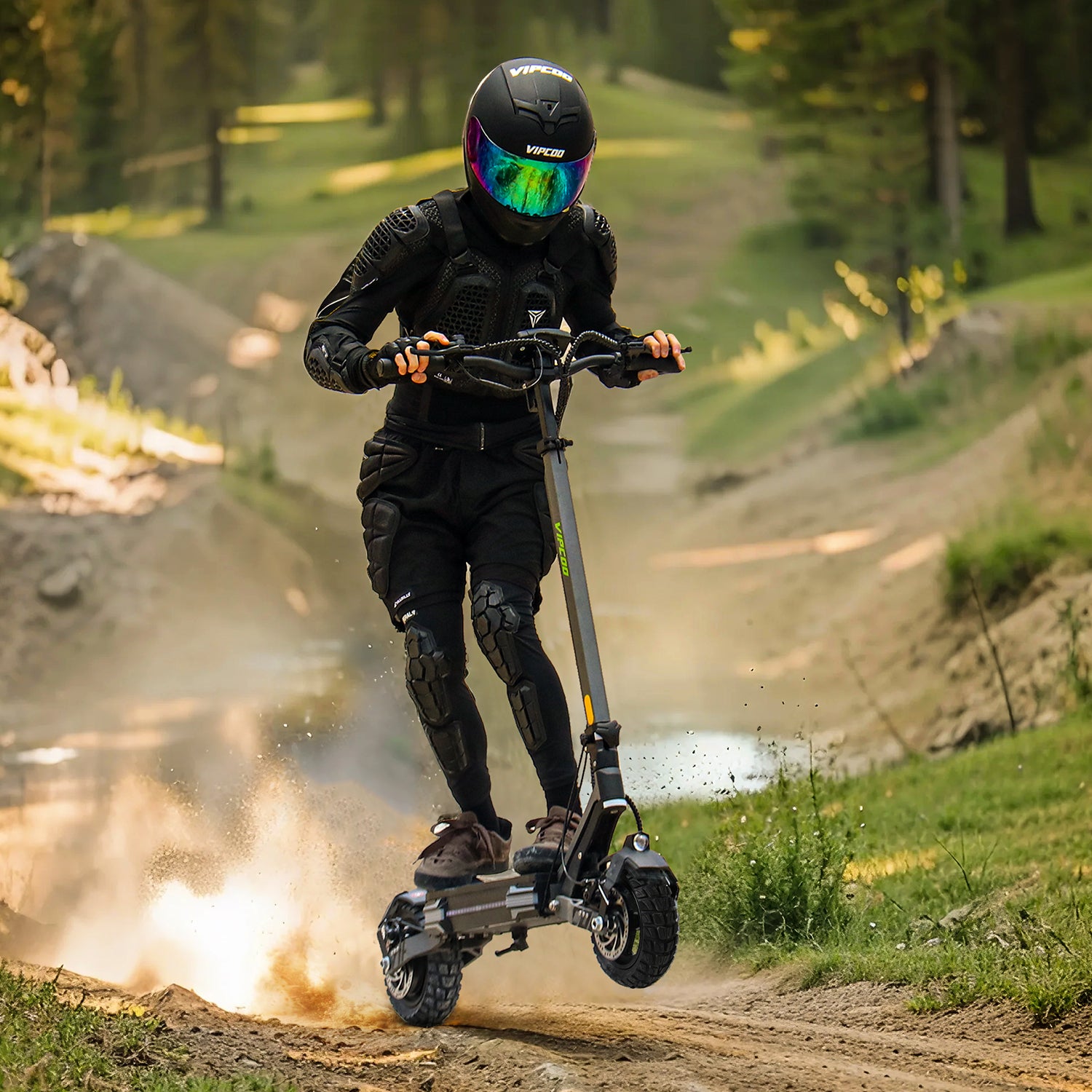 Trottinette électrique VIPCOO VS6 | 1000W, NFC, pneus tout-terrain tubeless