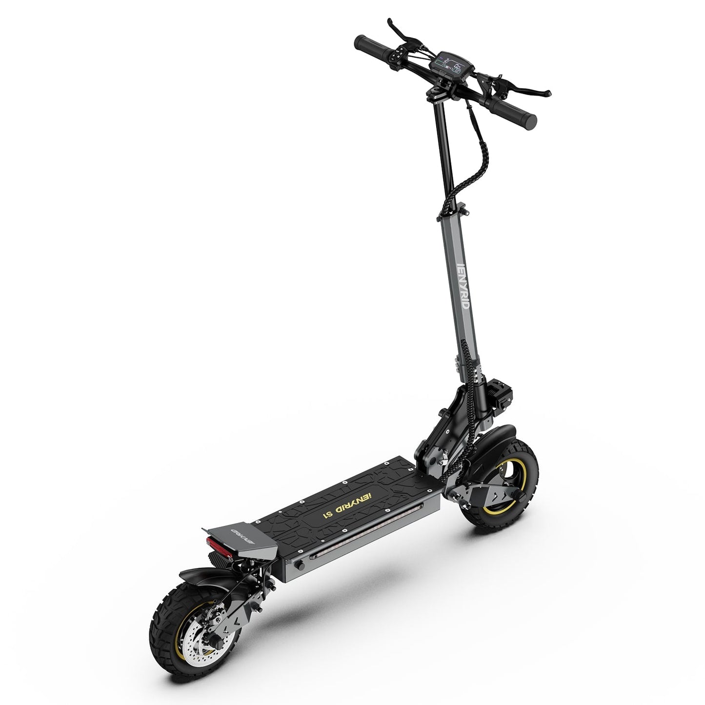 iENYRID S1 Off-Road Electric Scooter for Adults: 700W Motor, 48V 15AH Battery, 28 mph Speed, 19-25 Miles Range, 265 lbs Load