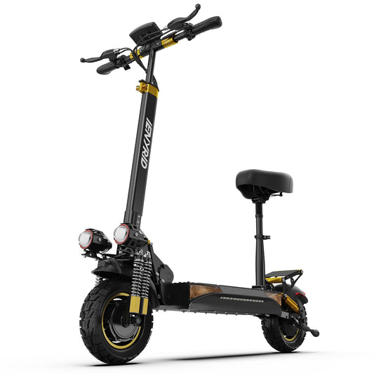 iENYRID ES6 2000W Dual Motor Electric Scooter, Off-Road Electric Scooter with Seat, Top Speed 34 MPH, Long Range 34 Miles, 48V 20.8Ah Battery
