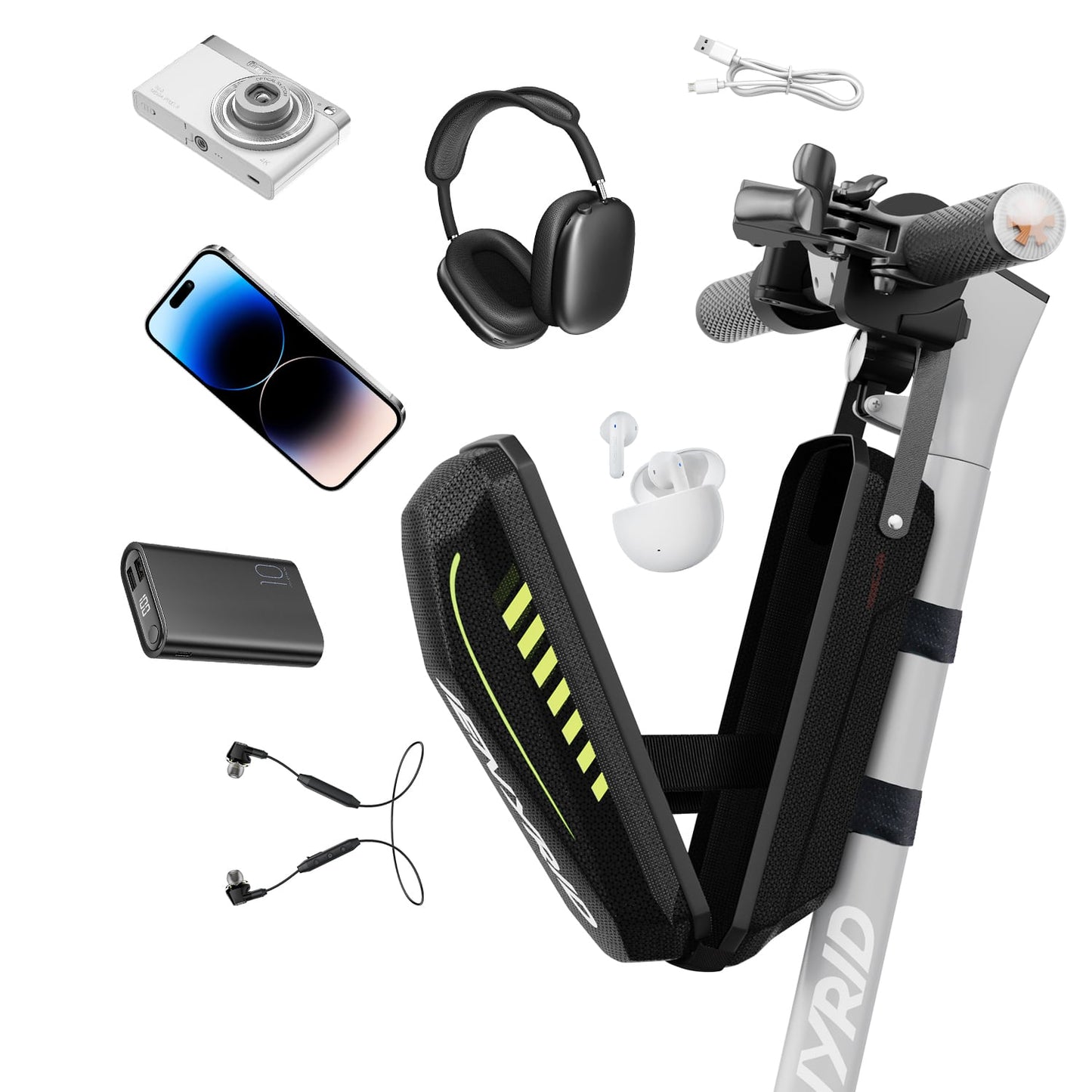 Borsa portaoggetti impermeabile per scooter iENYRID