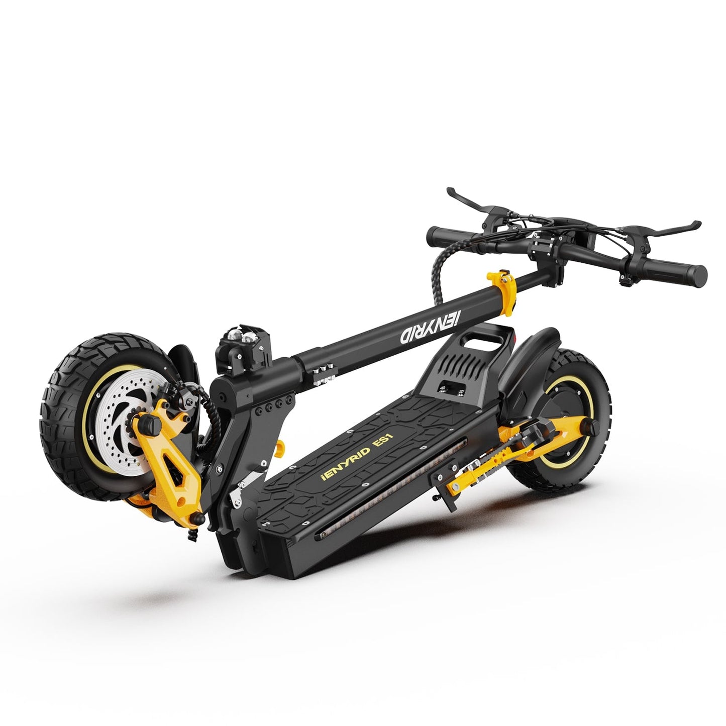 iENYRID ES1  Dual Motor Off-Road Electric Scooter for Adults: Dual 1200W Motors, 48V 20.8AH Battery, 37 mph Speed, 31-37 Miles Range, 265 lbs Load.